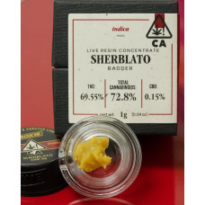 MOXIE - Sherblato Live Resin Badder 1 Gram