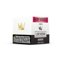 Ruby Violet Live Resin Badder